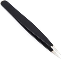 WOWSOME Black Coated Stainless Steel Pointed Elegant Tweezers For Eyebrow Making - Price 97 61 % Off  