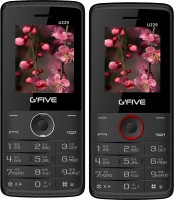 Gfive U229 Combo of Two Mobile(Black $$ Grey & Black $$ Red) - Price 1119 30 % Off  