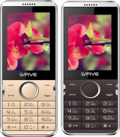 Gfive WP89 Combo of Two Mobile(Champagne Gold, Coffee) - Price 1859 7 % Off  