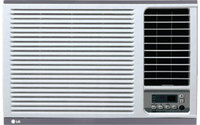 LG 1 Ton 3 Star Window AC  - White(LWA12GPXA, Copper Condenser)