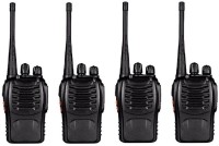 Mobspy UHF 400-470MHz CTCSS/DCS Handheld Amateur Radio Tranceiver Walkie Talkie Two Way Radio Long Range Black Walkie Talkie(Black)   Home Appliances  (Mobspy)