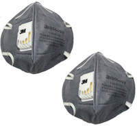 Vezual 3M 9004GV ( 2 Masks ) for protection against Pollution & Dust Mask and Respirator - Price 148 70 % Off
