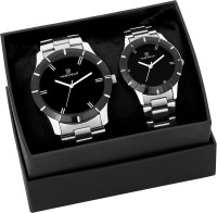 H Timewear 906CHBDTCOUPLE  Analog Watch For Unisex