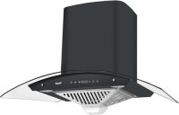 Kaff AMBRA DHC 60 Auto Clean Wall Mounted Chimney(Black 1180 m³/h)