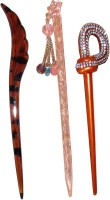 Majik Golden Combo of Multi Color Juda Sticks Bun Stick(Multicolor) - Price 460 77 % Off  