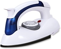 View Simxen Portable Foldable Folding Adjustable Thermostatic Compact Handheld Flat Travel Steam Iron Temperature Control Dry Iron(Multicolor)  Price Online