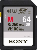 SONY SF-M Series 64 GB SDXC UHS Class 3 260 MB/s  Memory Card