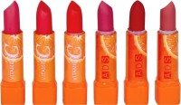 ADS Vitamins C lipstick multicolor set of 6(1.5 ml, Multicolor) - Price 144 51 % Off  