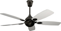 Fanzart PENGUIN 5 Blade Ceiling Fan(Black Nickel & White, Pack of 1)