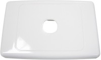 Molex Face Plate High Finish Single Port WPJ-00031-02(White) Network Interface Card(White)