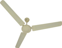 USHA 1400MM STRIKER W/O REG IVORY 3 Blade Ceiling Fan(Ivory, Pack of 1)