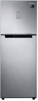 SAMSUNG 253 L Frost Free Double Door 4 Star Refrigerator(REAL STAINLESS/EZ CLEAN STAINLESS, RT28N3424SL-HL/RT28N3424SL-NL)