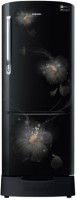SAMSUNG 212 L Direct Cool Single Door 3 Star Refrigerator(Rose Mallow Black, RR22N383ZB3-HL/RR22M285ZB3-NL)