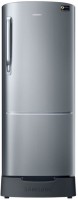 SAMSUNG 192 L Direct Cool Single Door 3 Star Refrigerator with Base Drawer(Elegant Inox, RR20N182ZS8-HL/RR20N282ZS8-NL)