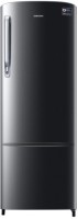 SAMSUNG 255 L Direct Cool Single Door 3 Star Refrigerator(Black Inox, RR26N373ZBS-HL)