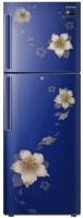 SAMSUNG 253 L Frost Free Double Door 2 Star Refrigerator(Star Flower Blue, RT28N3342U2-HL/RT28N3342U2-NL)
