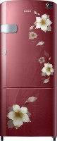 SAMSUNG 212 L Direct Cool Single Door 3 Star Refrigerator(Star Flower Red, RR22N3Y2ZR2-HL/RR22M2Y2ZR2-NL)