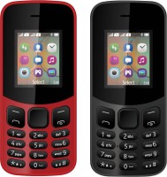 I Kall K12 New Combo of Two Mobiles(Red & Black) - Price 1199 25 % Off  