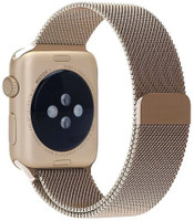 Memore Milanese Magnetic Replacement loop for Apple Watch Series 1 / Series 2 / Series 3 & Edition 42mm Gold Smart Watch Strap(Mullti Color)