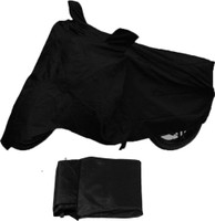 IKJ Two Wheeler Cover for Mahindra(Centuro, Black)