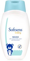 Softsens Gentle and Nourishing Tear Free Baby Wash with Natural Milk Cream(200 ml) - Price 100 29 % Off  