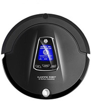 Wizzit A335 Heavy Duty Fully Automatic Robotic Vacuum Cleaner, 4 In 1 Cleaning: Sweeping, Vacuuming, Mopping And UV Sterilization. Robotic Floor Cleaner(Black)