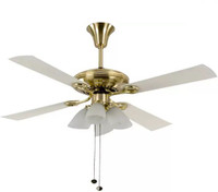 USHA Fontana Lotus 4 Blade 1230 mm 4 Blade Ceiling Fan(Gold, Pack of 1)