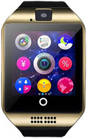 Bastex BT Q18 - Brown - 3 phone Smartwatch(Brown Strap, Free Size)