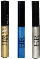 HR SILVER GOLD BLUE WATERPROOF GLITTER EYE LINER 5 ml(BLUE, GOLD, SILVER) - Price 399 80 % Off  