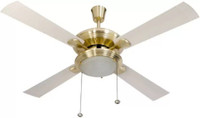 USHA Fontana One 1270 1270 mm 4 Blade Ceiling Fan(Gold Ivory, Pack of 1)