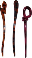 Manolima Metallic Combo of Multi Color Juda Sticks Bun Stick(Multicolor) - Price 450 77 % Off  
