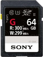SONY SF-G With Sony Card Reader 64 GB SDXC Class 10 300 MB/s  Memory Card(With Adapter)