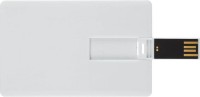 lootmela Credit Card Shape Usb (Printable) 8 GB Pen Drive(White)