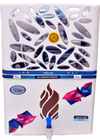 Aqua Flow Enterprises crush 12 L RO + UV + UF + TDS Water Purifier(White)