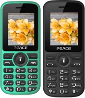 Peace P4 Combo of Two Mobiles(Green $$ Black & Black $$ Red) - Price 1019 27 % Off  
