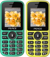 Peace P4 Combo of Two Mobiles(Green $$ Black & Yellow $$ Black) - Price 1019 21 % Off  