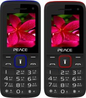 Peace Knight Combo of Two Mobiles(Black $$ Dark Blue & Black $$ Red) - Price 1199 14 % Off  
