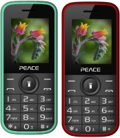 Peace P3 Combo of Two Mobiles(Green $$ Black & Red $$ Black) - Price 1019 27 % Off  