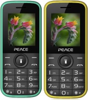 Peace P3 Combo of Two Mobiles(Green $$ Black & Yellow $$ Black) - Price 1019 27 % Off  