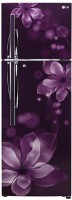 LG 260 L Frost Free Double Door 3 Star Convertible Refrigerator(Purple Orchid, GL-T292RPOY)