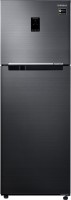 SAMSUNG 345 L Frost Free Double Door 3 Star Convertible Refrigerator(Black Inox, RT37M5538BS-HL)