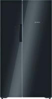 BOSCH 655 L Frost Free Side by Side Refrigerator(Glass Black, KAN92LB35I)