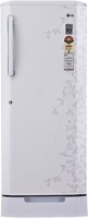 LG 215 L Direct Cool Single Door 4 Star Refrigerator(Pearl Gardenia, GL-225BNDE5)