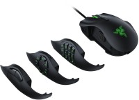 Razer Naga Trinity Chroma MOBA/MMO Interchangeable Side Plates - Up to 19 Programmable buttons Wired Optical  Gaming Mouse(USB 3.0, Black)