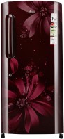 LG 190 L Direct Cool Single Door 3 Star Refrigerator(Scarlet Aster, GL-B201ASAW)