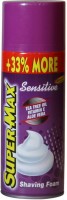 Super Max Shaving foam(Sensitive)(400 ml) - Price 125 37 % Off  