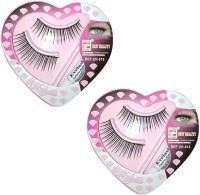 Whinsy Soft Natural Black Thick Long False Eyelashes Makeup Extension (Pack Of 4) Pair Fake Eyelashes(Pack of 2) - Price 130 31 % Off  