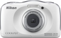 NIKON COOLPIX W100(13 MP, 3x Optical Zoom, 4x Digital Zoom, White)