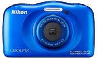 NIKON COOLPIX W100(13 MP, 3x Optical Zoom, 4x Digital Zoom, Blue)