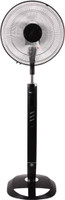 USHA Seguro 400 mm 5 Blade Pedestal Fan(Black, Pack of 1)